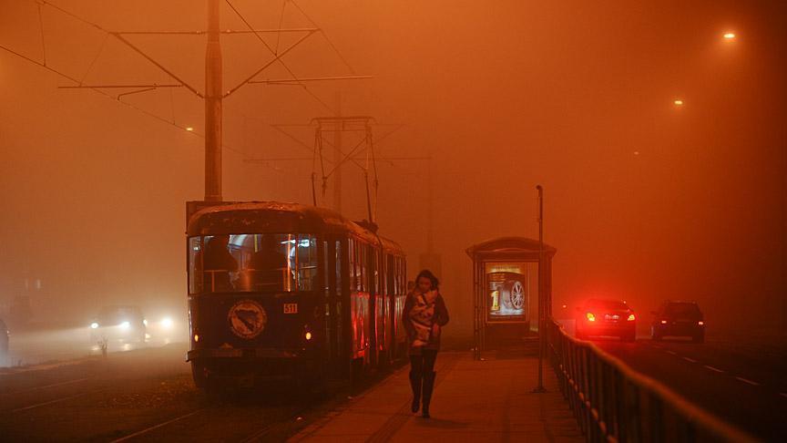 Saraybosnada yoğun hava kirliliği