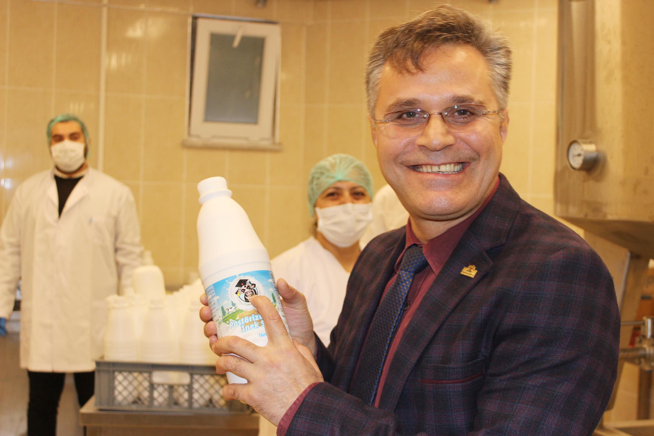 İstanbul Üniversitesi-Cerrahpaşada süt ve dondurma üretiliyor