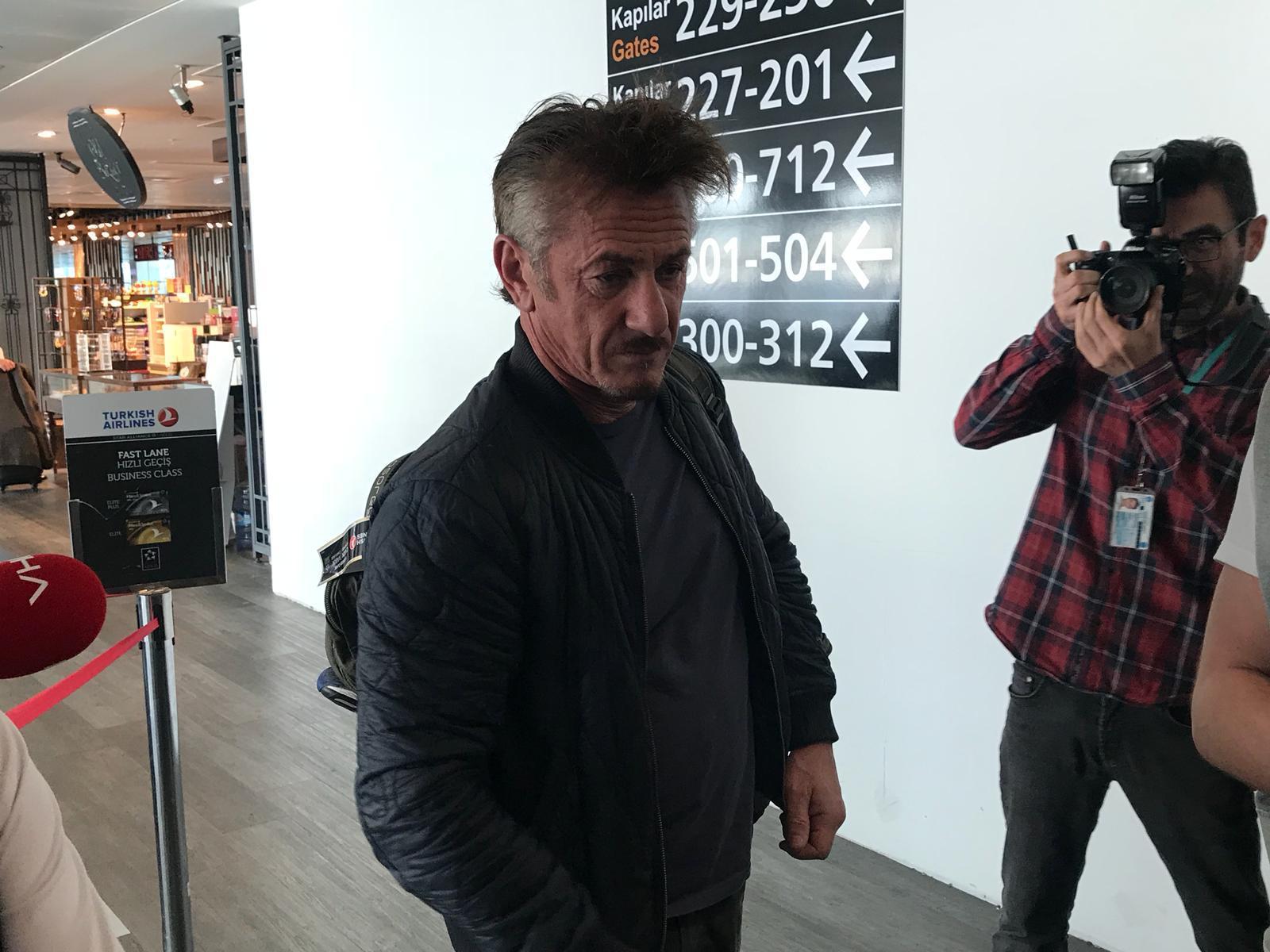 Sean Penn Türkiyeden ayrıldı