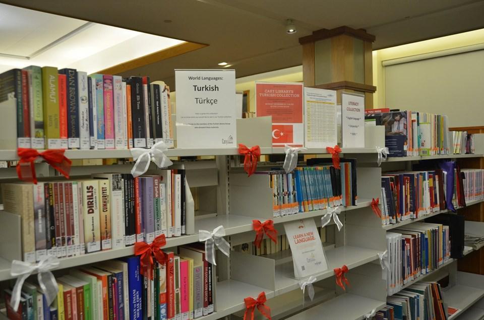 ABDdeki Cary Memorial Kütüphanesinde Türkçe köşesi açıldı