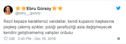 Spiker Ebru Gürsoydan Trabzonspora sert tepki