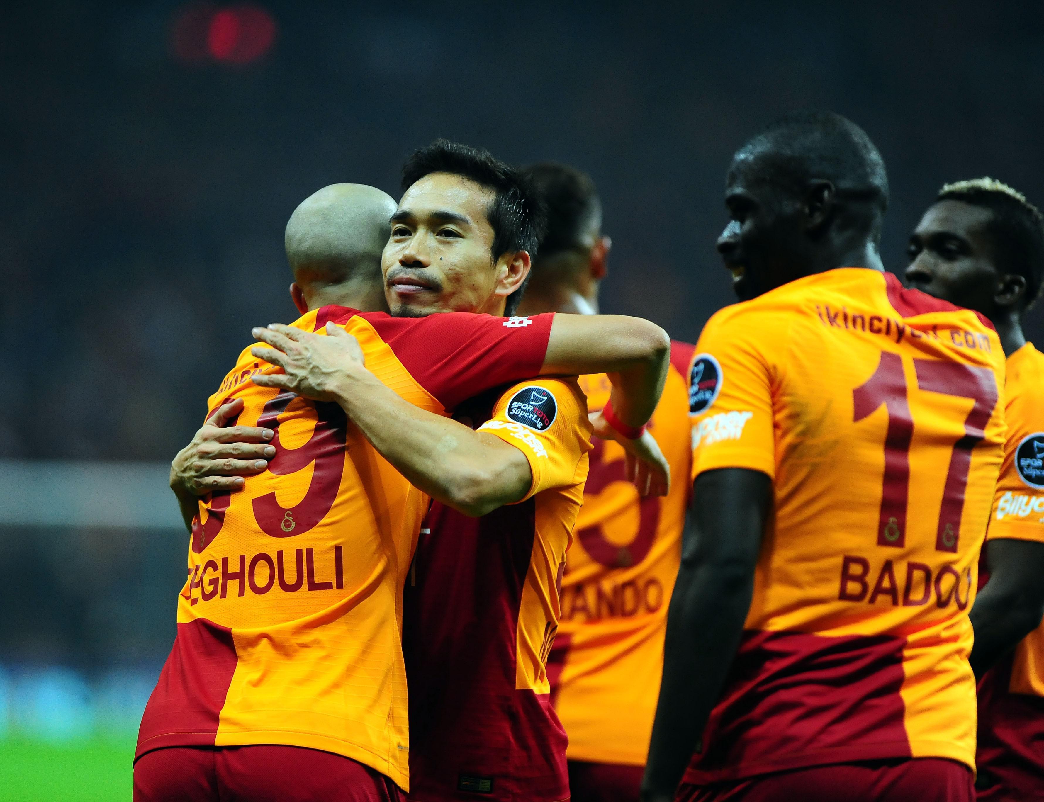 Galatasaraydan Sivasspor karşısında bol gollü kapanış