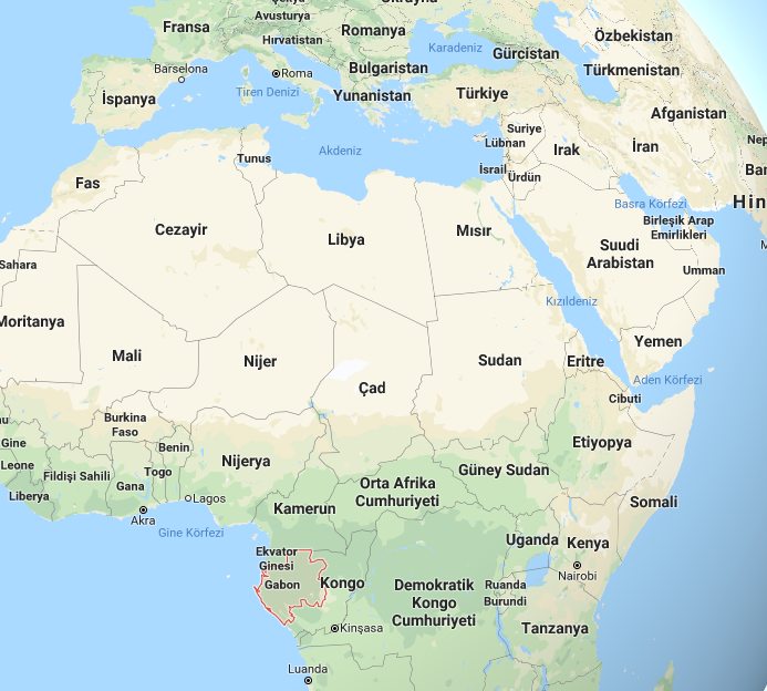 Gabon nerede Haritası... Darbe mi oldu