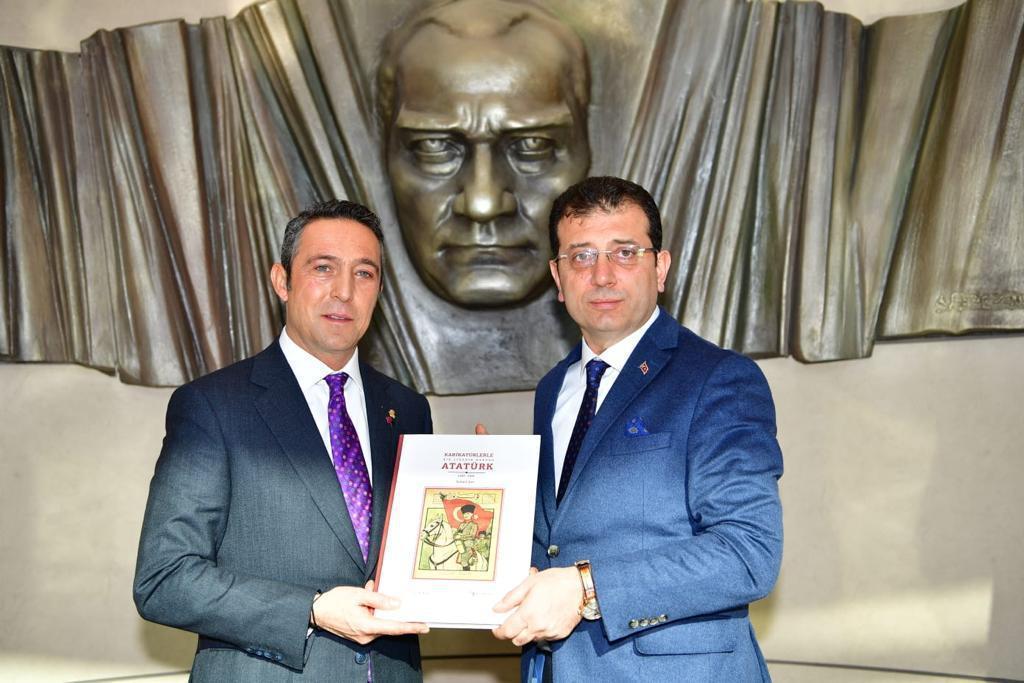 İmamoğlu Fenerbahçe Spor Kulübü Başkanı Ali Koçu ziyaret etti