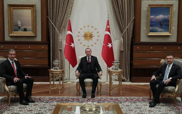 Cumhurbaşkanı Erdoğan, Venezuela Devlet Başkan Yardımcısını kabul etti