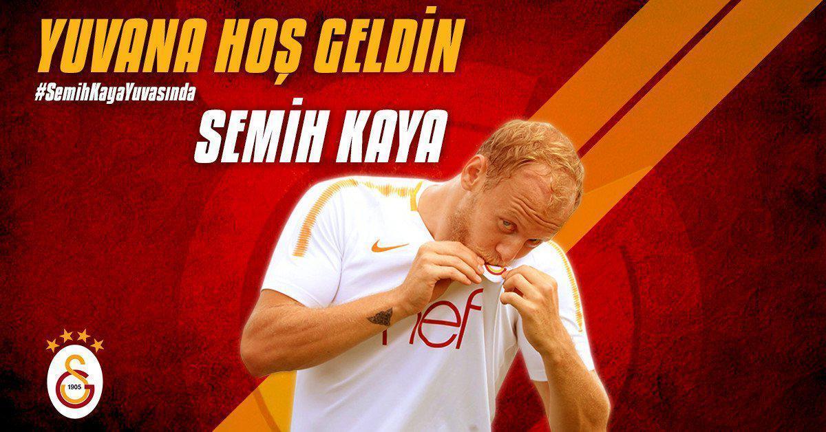 Semih Kaya resmen Galatasarayda