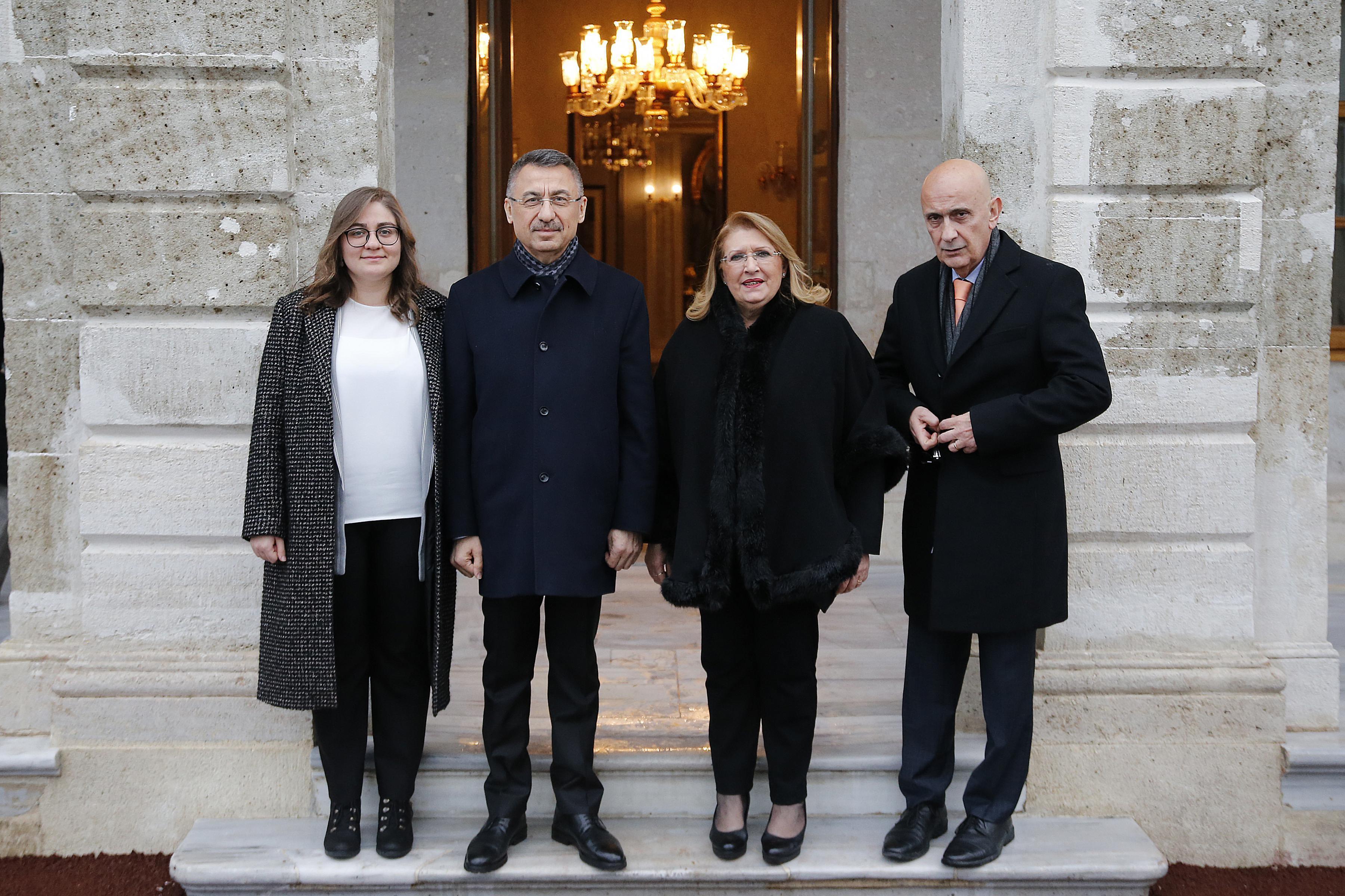 Fuat Oktaydan, Malta Cumhurbaşkanı onuruna yemek