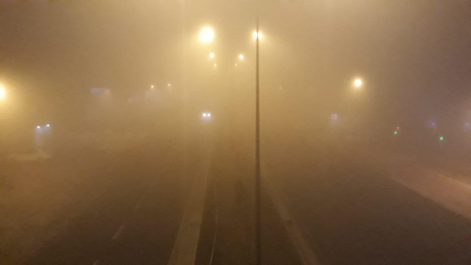Viranşehir’de yoğun sis etkili oldu