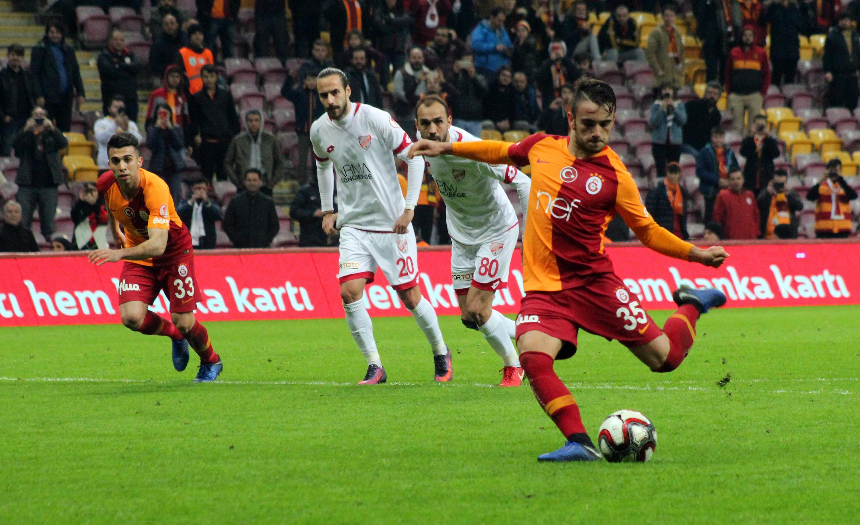 Galatasaray Türkiye Kupasında çeyrek finale yükseldi
