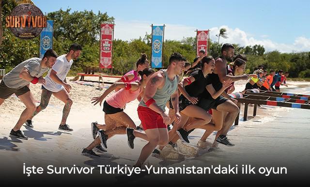 Survivor Türkiye-Yunanistanda ilk gün kazanan belli oldu