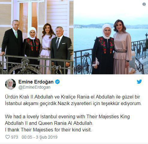 Emine Erdoğan sosyal medyadan paylaştı