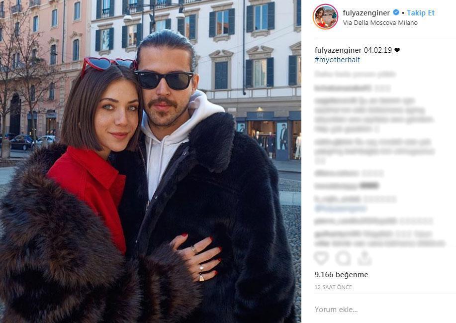 Oyuncu Fulya Zenginer evlilik teklifine Evet dedi
