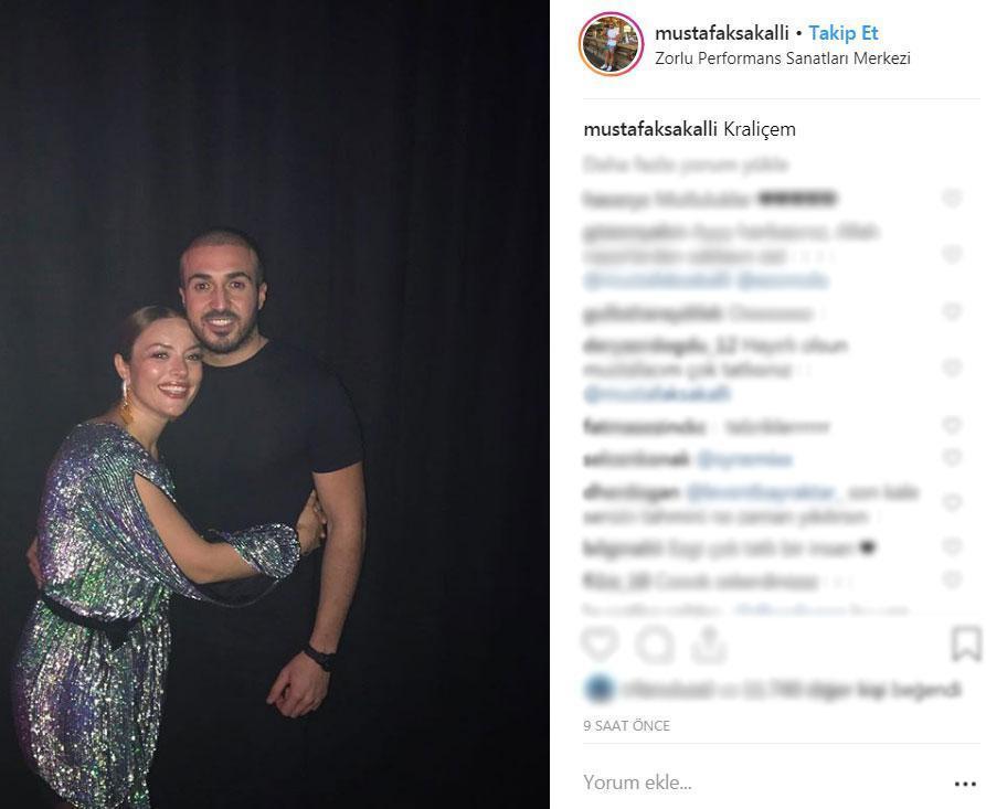 Ezgi Mola ve sevgilisi Mustafa Aksakallı aşklarını ilan etti
