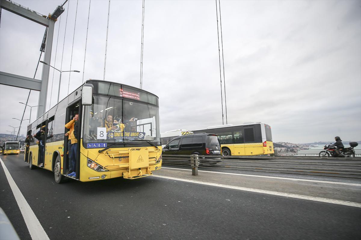 Fenerbahçe stada ulaştı