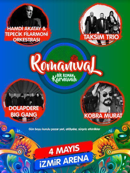 Bir Roman Karnavalı Romanival 4 Mayıs’ta İzmirde