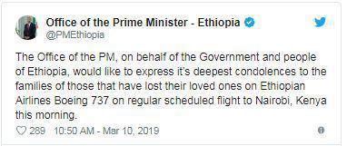 Etiyopya Hava Yollarına ait yolcu uçağı düştü 157 kişi can verdi