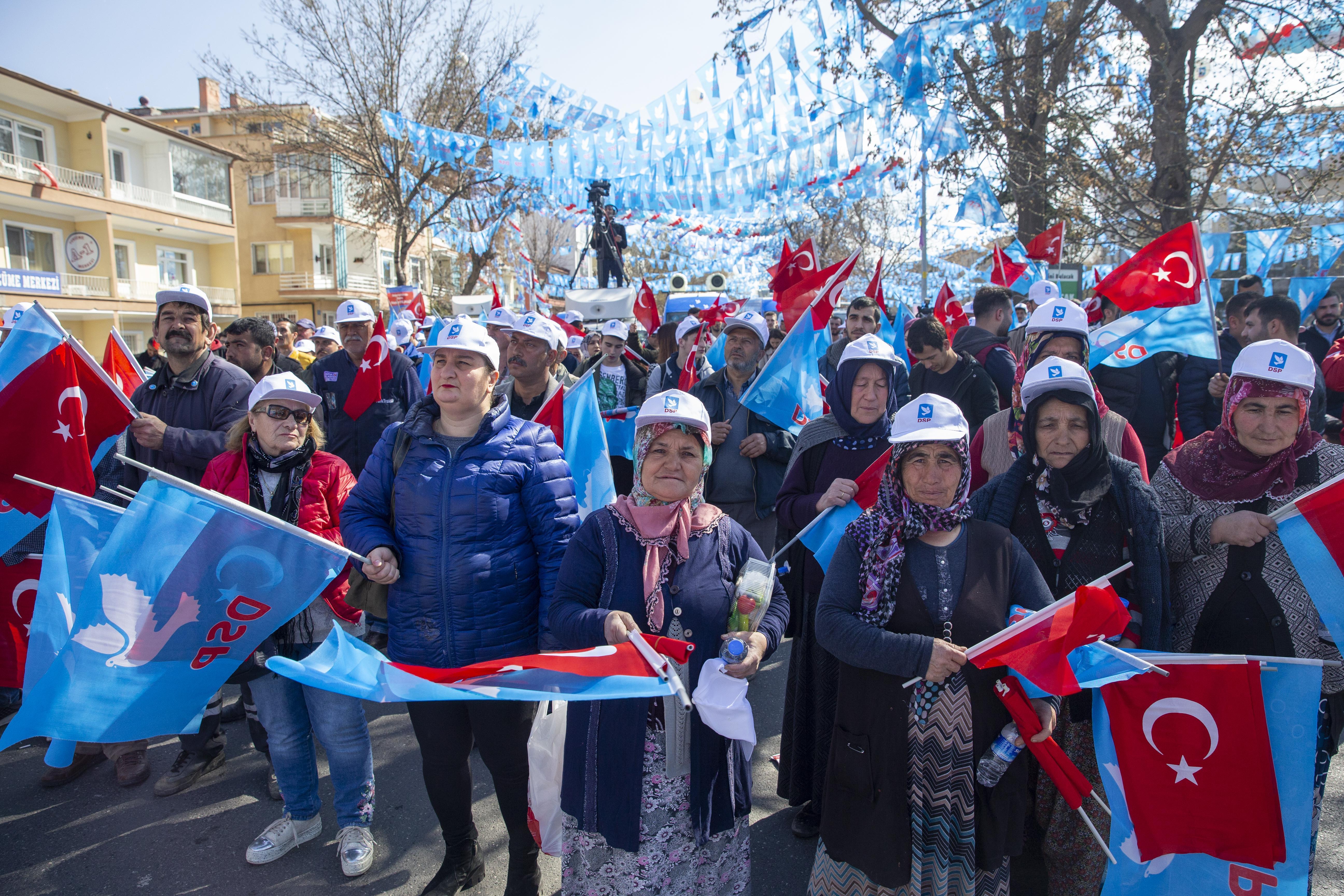 DSP Ankara Büyükşehir Belediye Başkan Adayı Haydar Yılmaz seçim kampanyasını başlattı