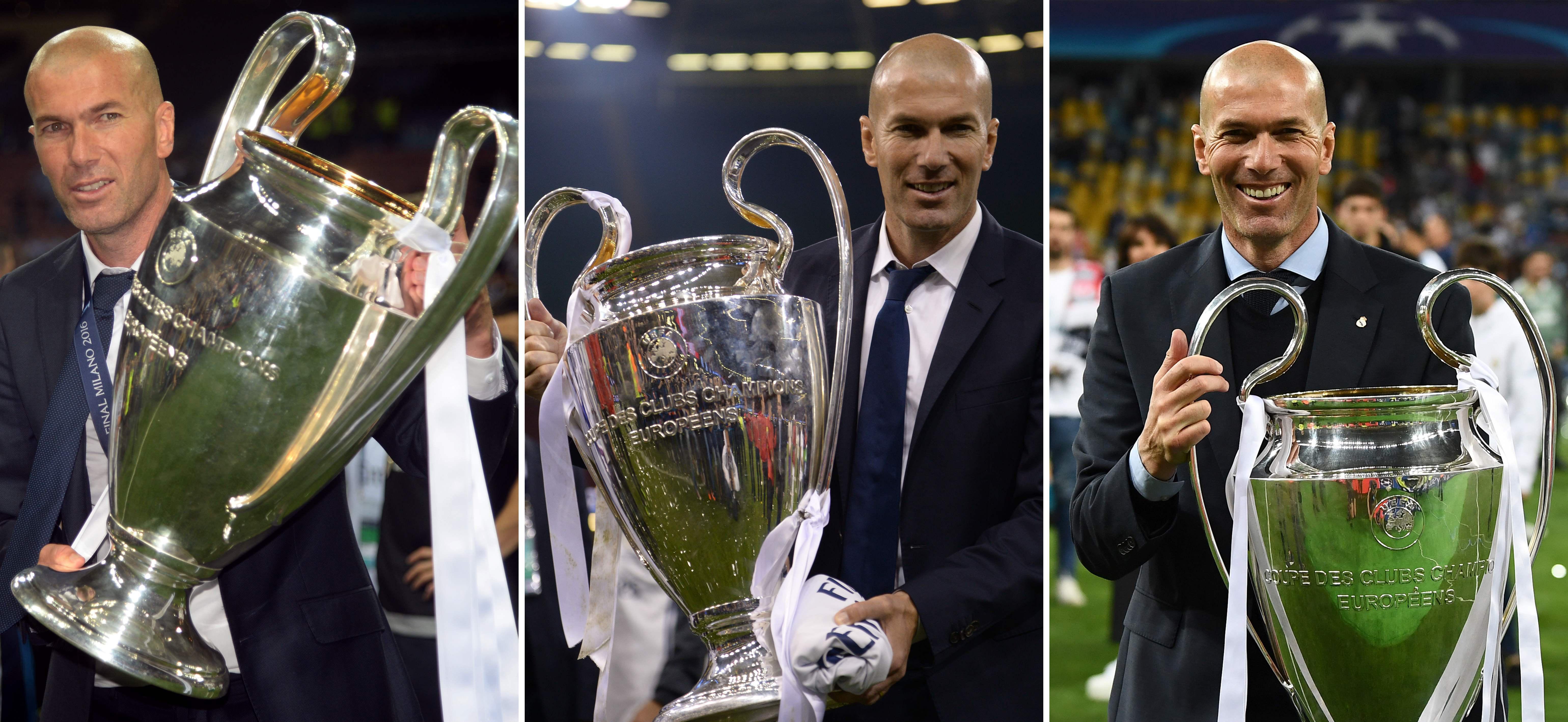 Real Madridin yeni hocası Zidane