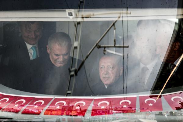 Cumhurbaşkanı Erdoğandan Gebze-Halkalı banliyö hattı açılışında önemli açıklamalar