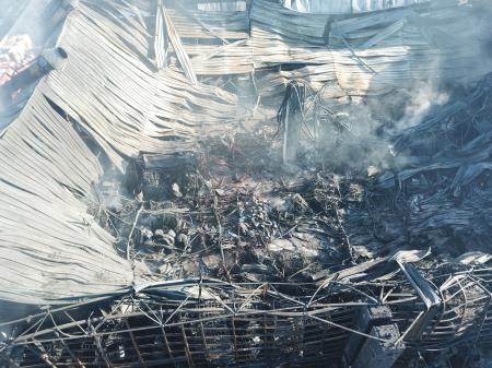 İstanbul Arnavutköy’deki fabrika yangını tamamen söndürüldü