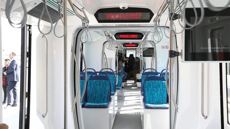 İstanbulun ilk katenersiz tramvay hattı test ediliyor