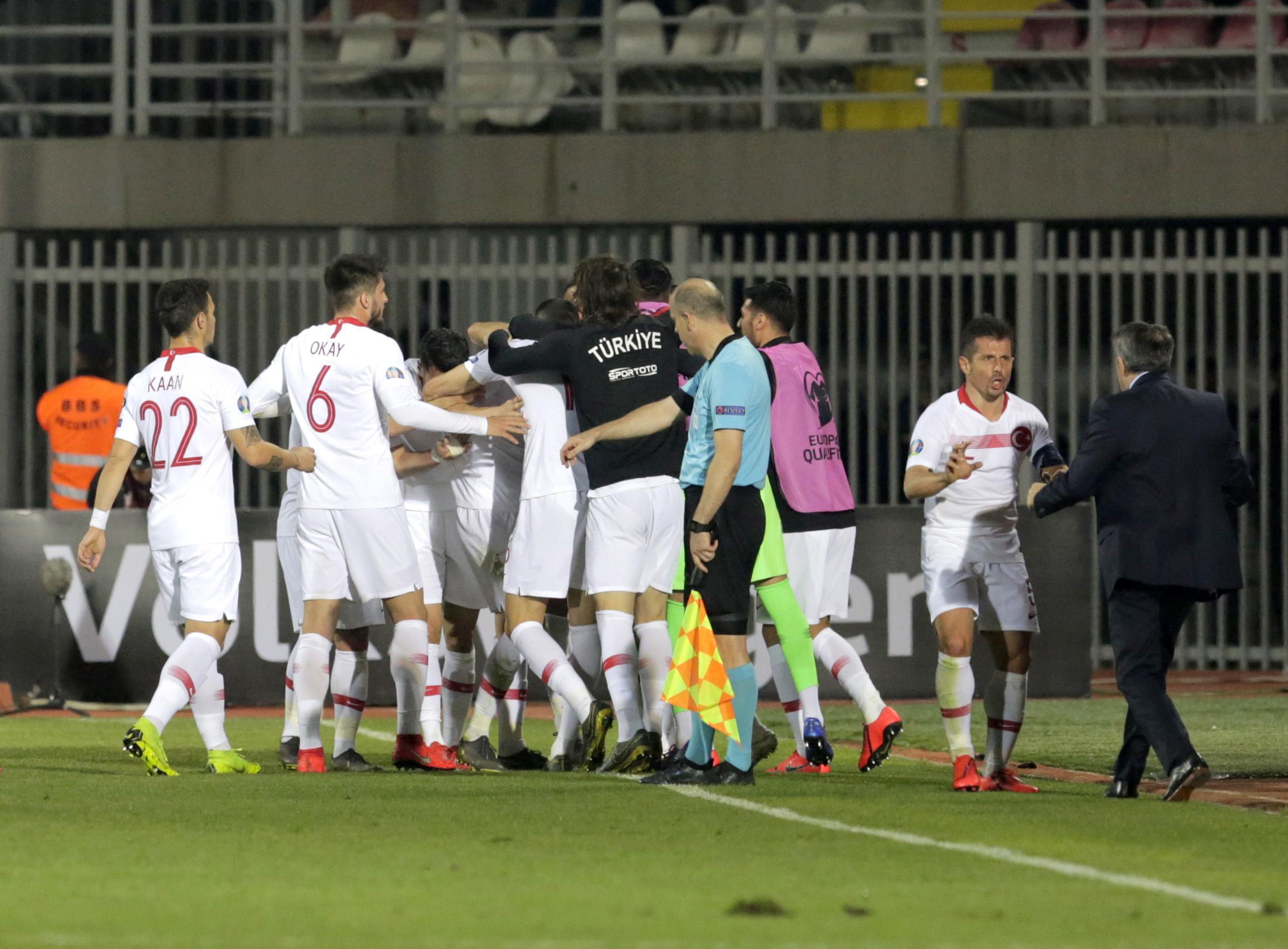 A Milli Takım, Arnavutluku 2-0la geçti