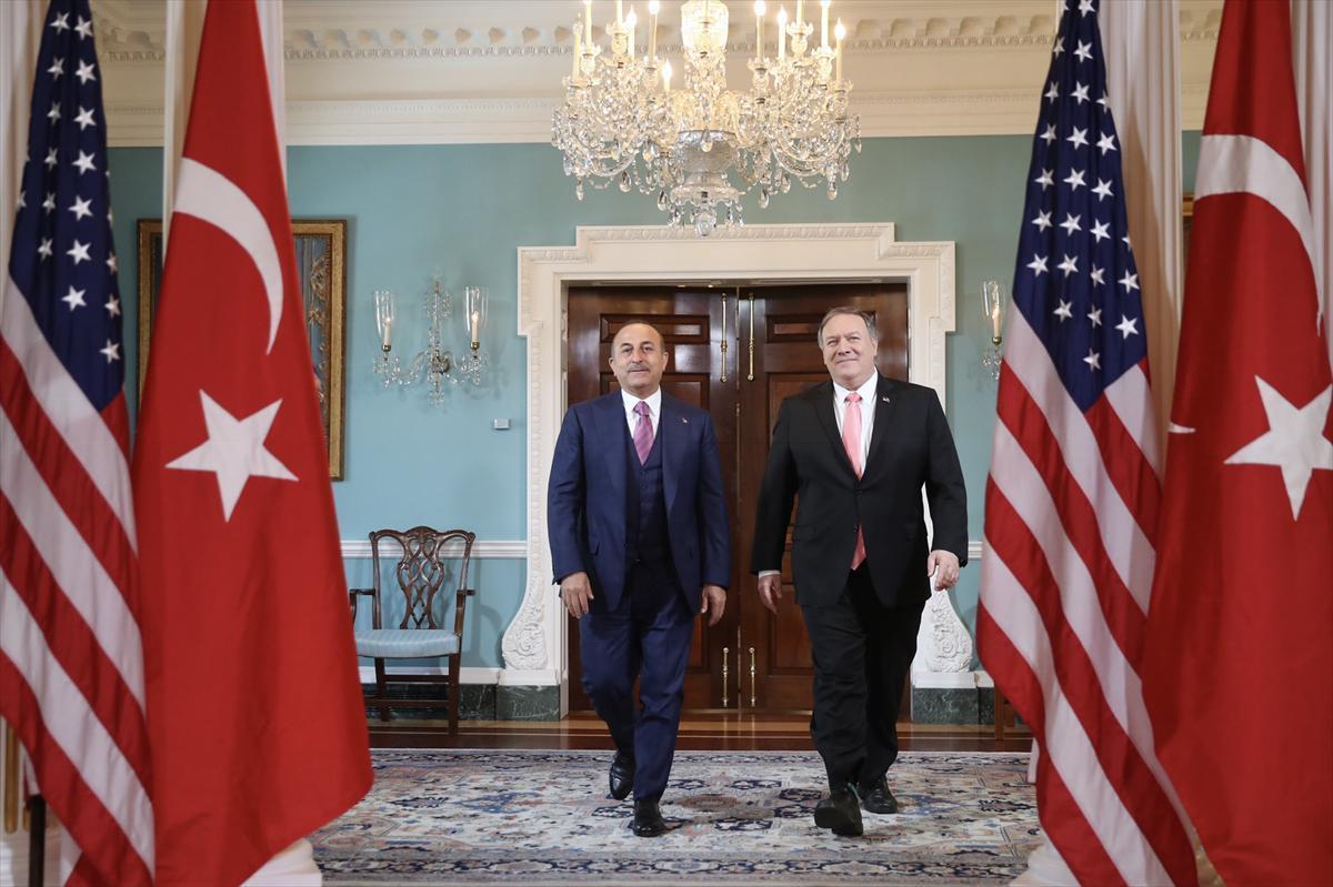 Bakan Çavuşoğlu ABD’li mevkidaşı Pompeo ile görüştü