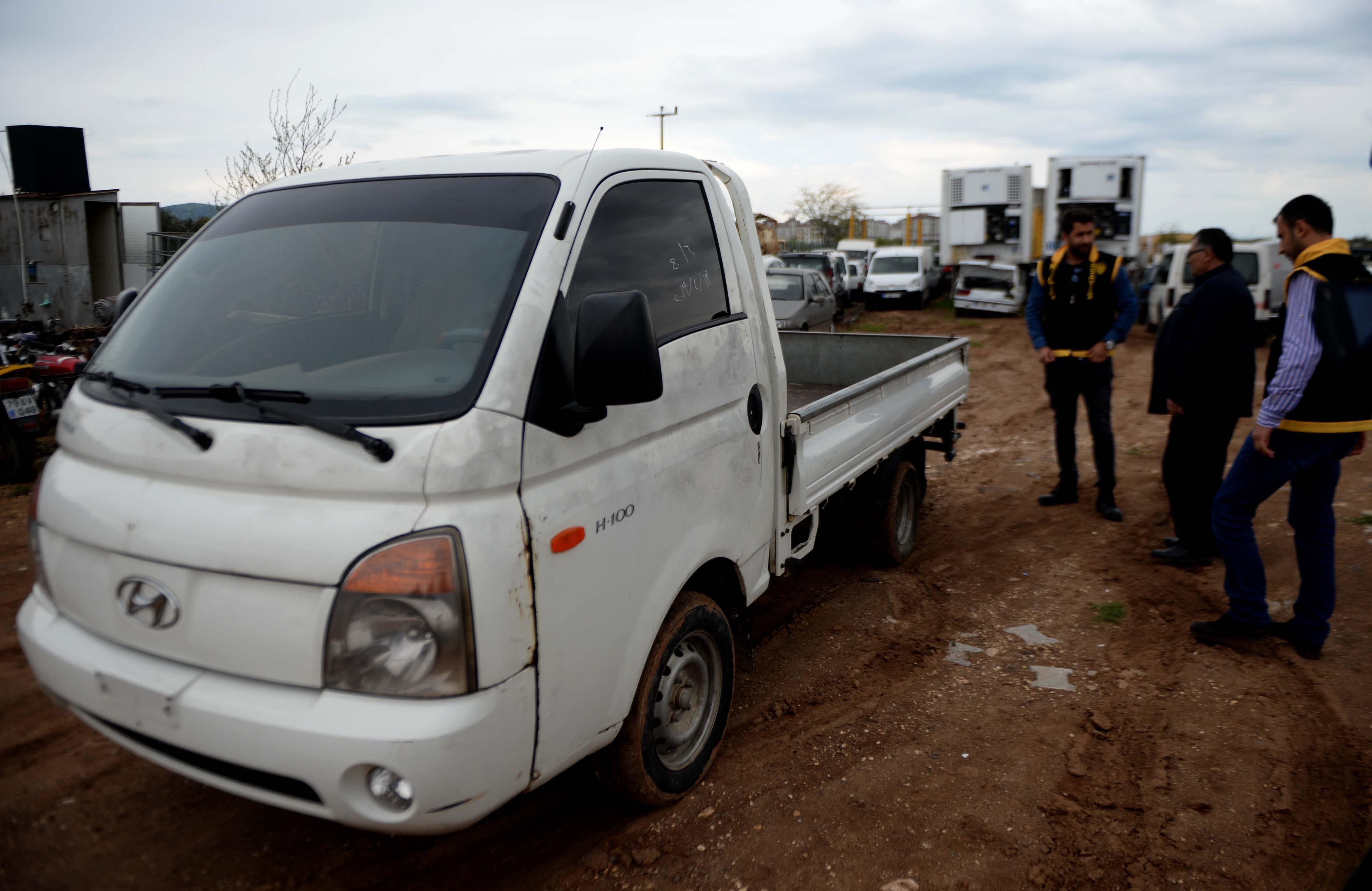 İstanbul’da çalınan araç Suriye’de bulundu