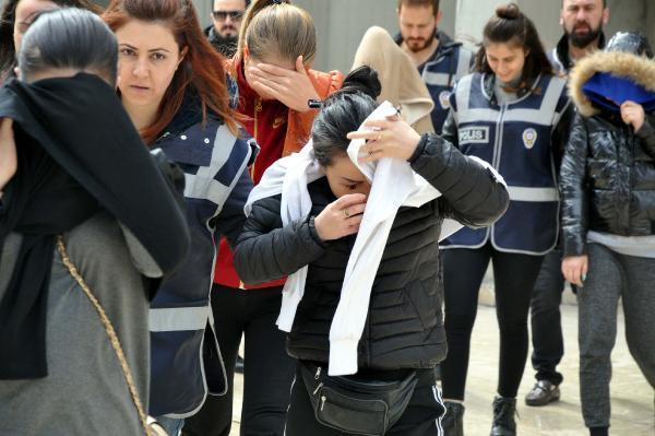 Ankaradaki fuhuş operasyonunda 19 kişi adliyede