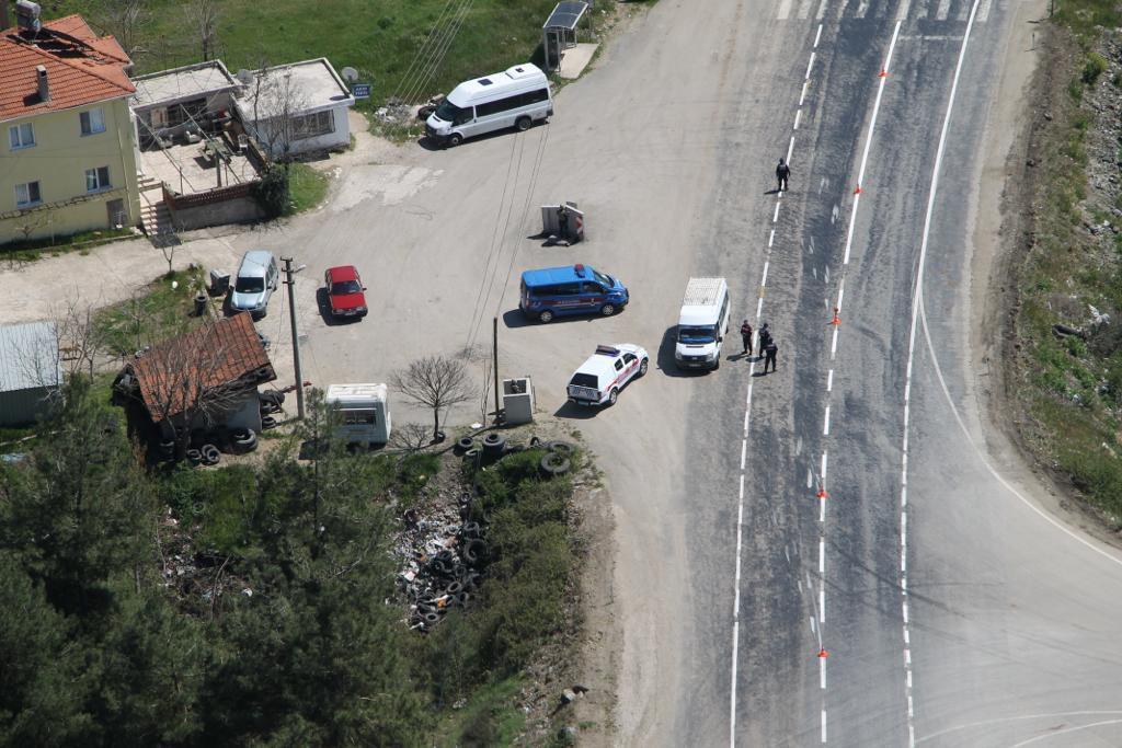 Bursada helikopterli huzur uygulaması: 34 gözaltı