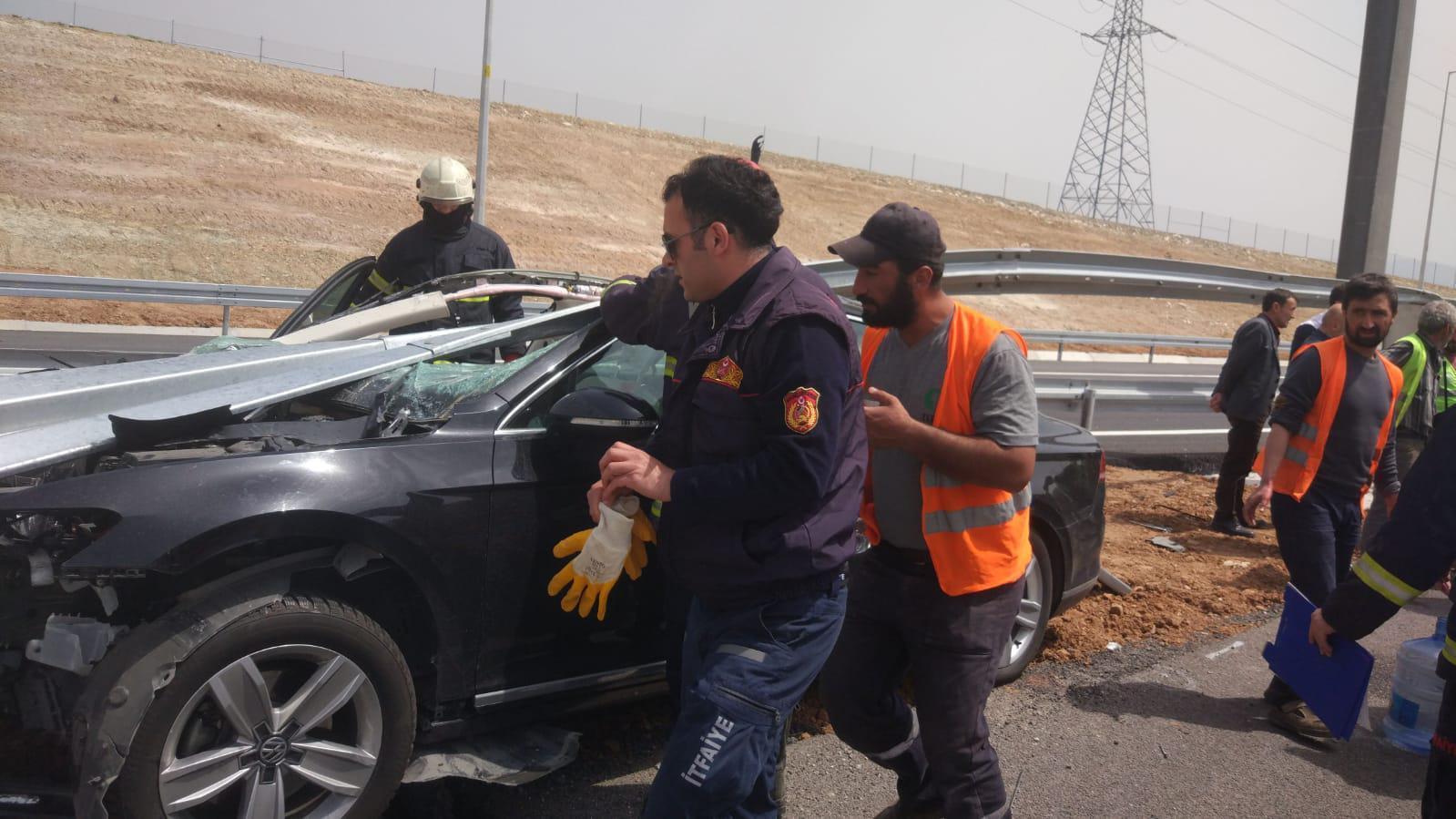 Osmangazi Köprüsü çıkışında kaza: 1 ölü, 2 yaralı