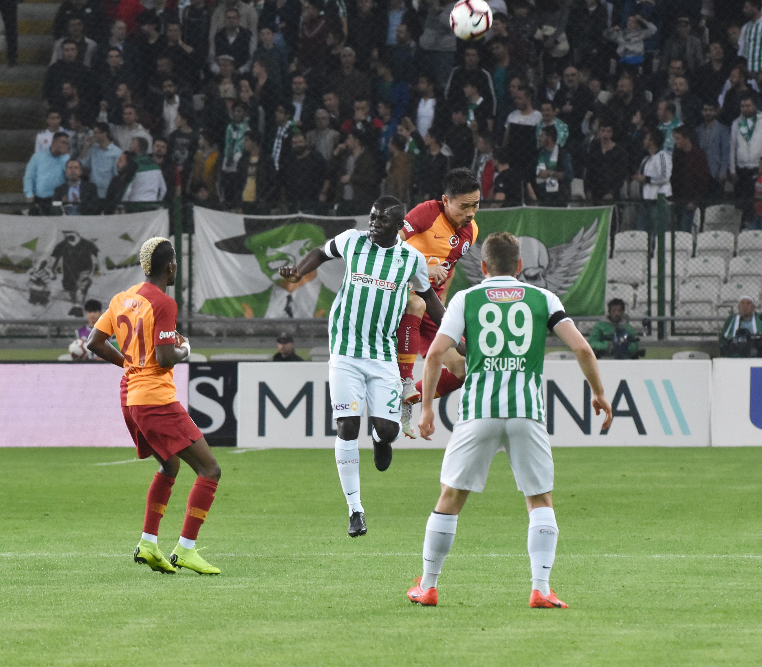 Galatasaray Konyadan 1 puanla döndü