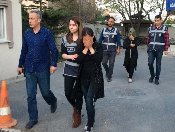 Hırsızlık için Konyaya gelen 2 kadın, kovalamacayla yakalandı