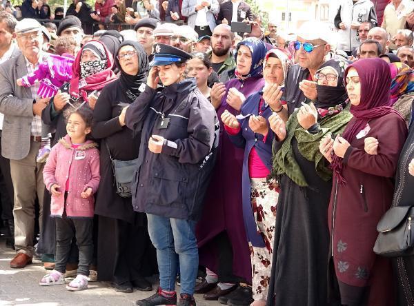 Şehit polis için Bayburtta hazin tören