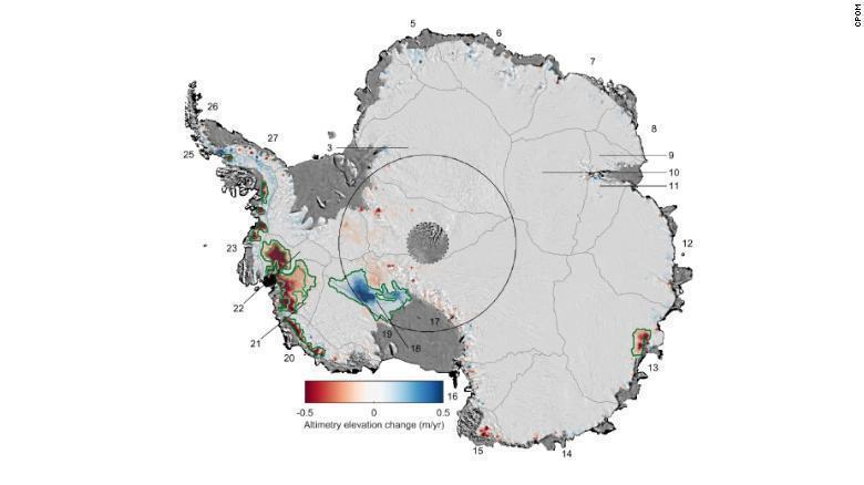 Batı Antarktika’da buz örtüsünde 122 metre incelme saptandı