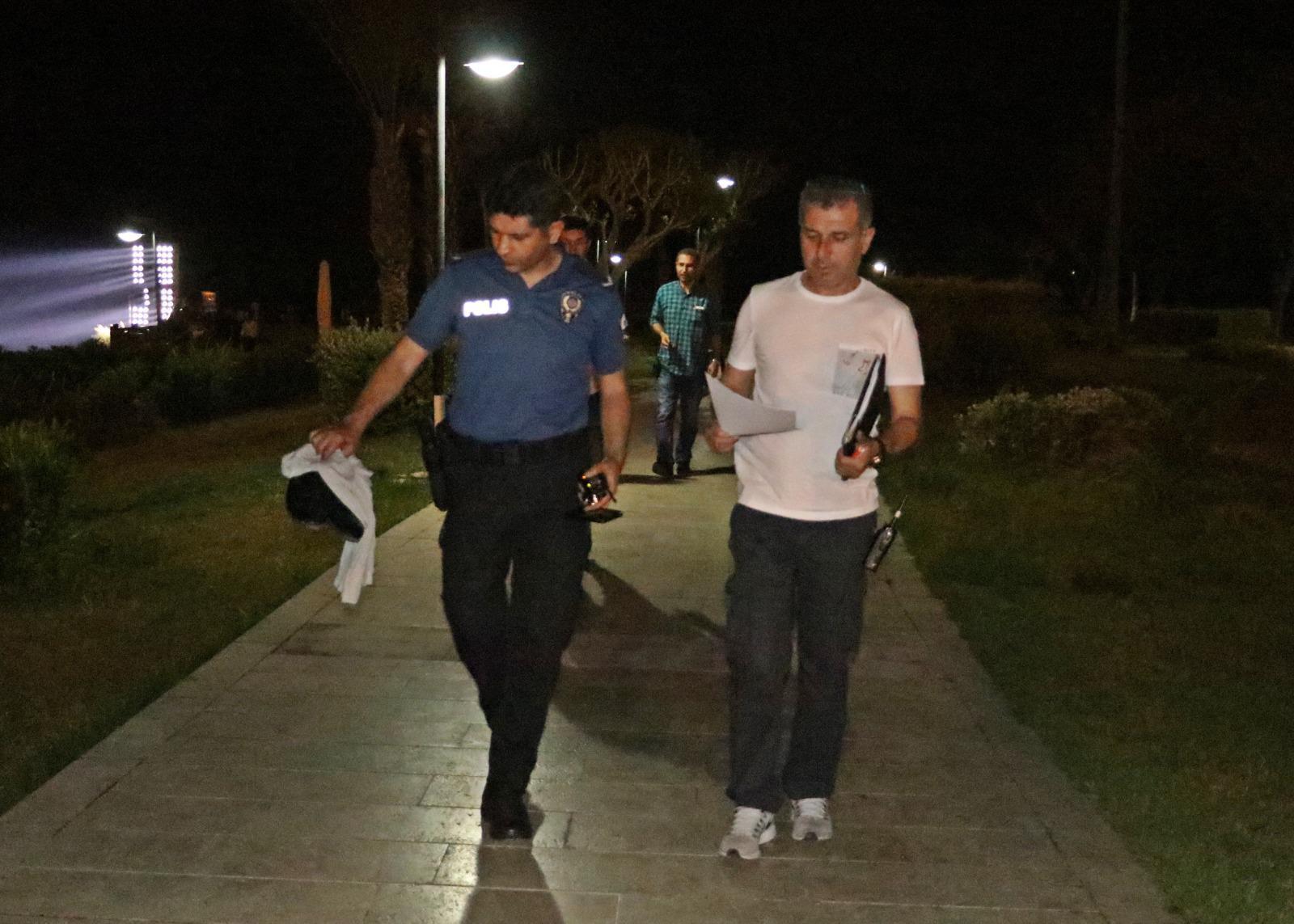 Antalya Düden Şelalesinde polisi alarma geçiren olay