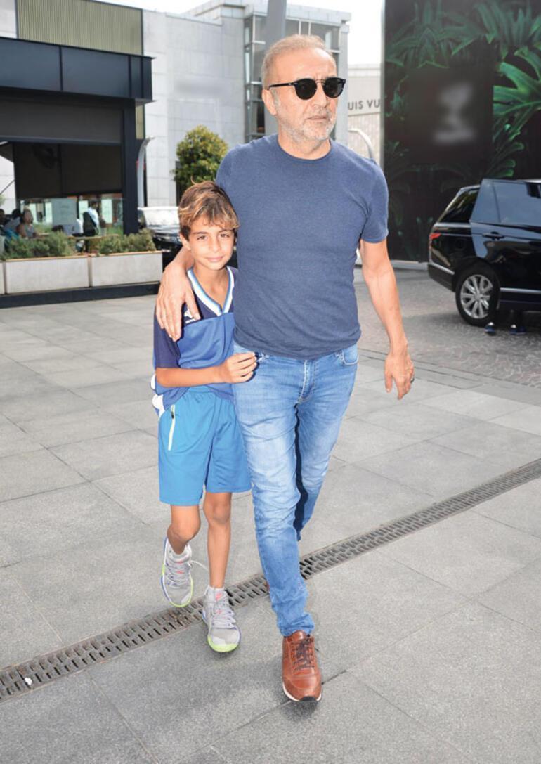 Yılmaz Erdoğan oğlu ile baş başa