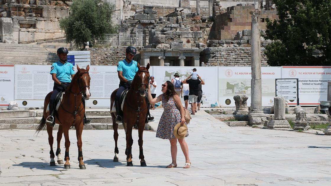 İzmir sahillerinde atlı jandarma dönemi