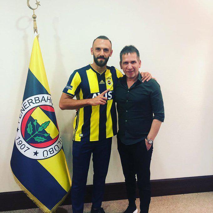 Vedat Muriç, Fenerbahçe formasını giydi