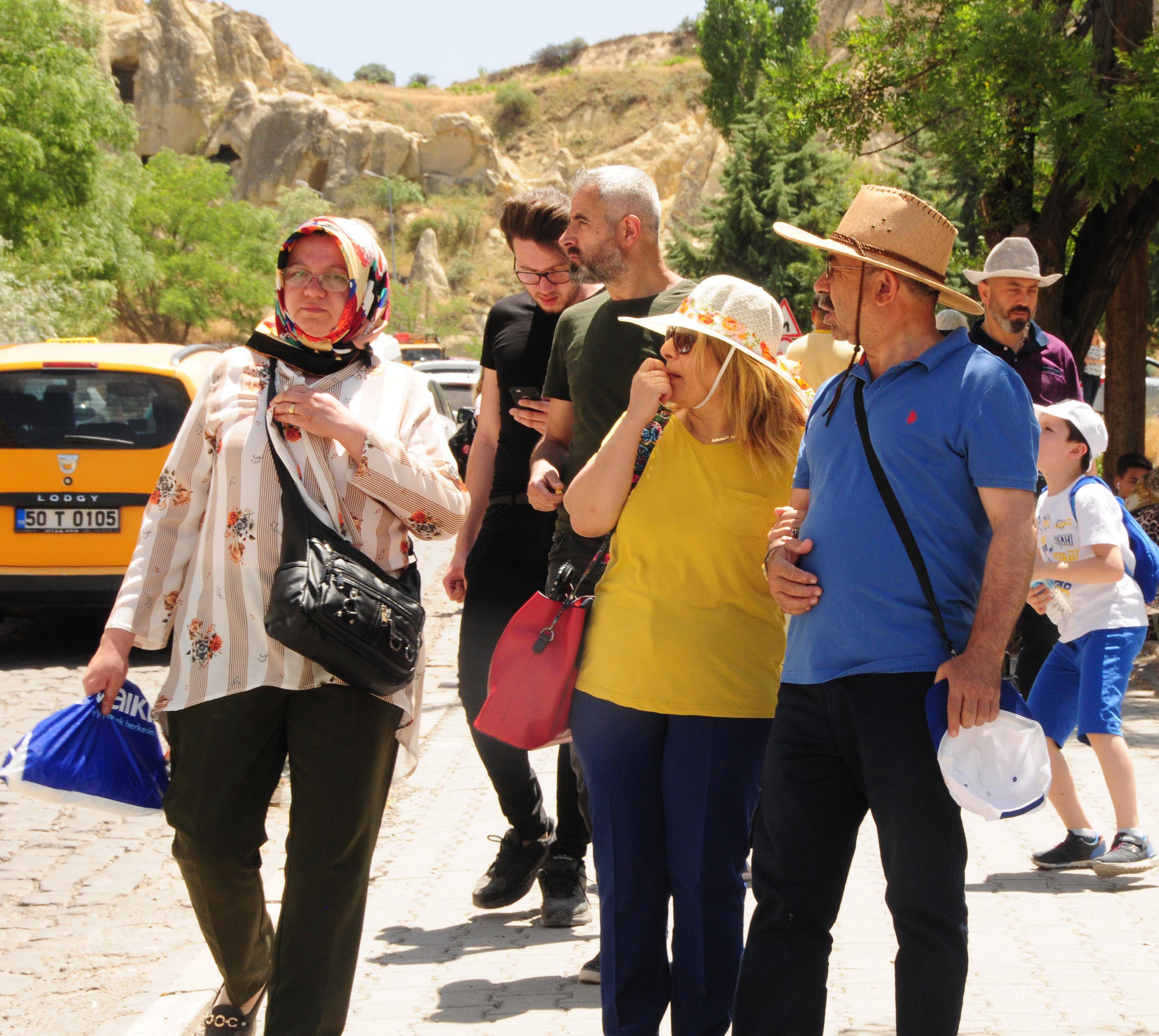 3 günlük tatilde Kapadokyaya turist yağdı