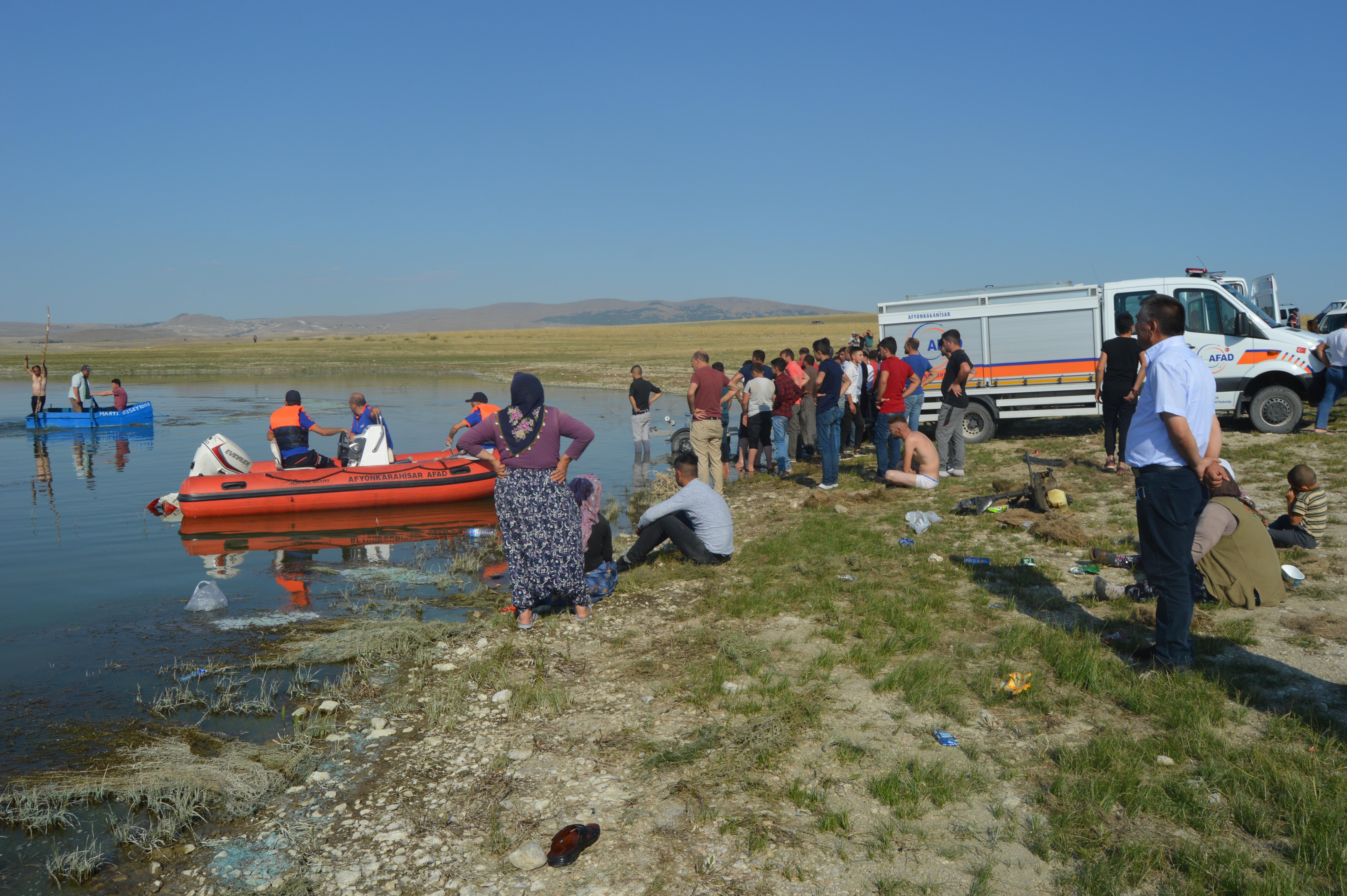 Afyonkarahisarda tekne faciası: 1 ölü