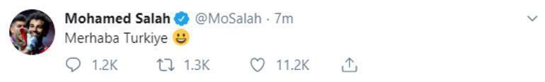 Mohamed Salahtan Türkiye mesajı