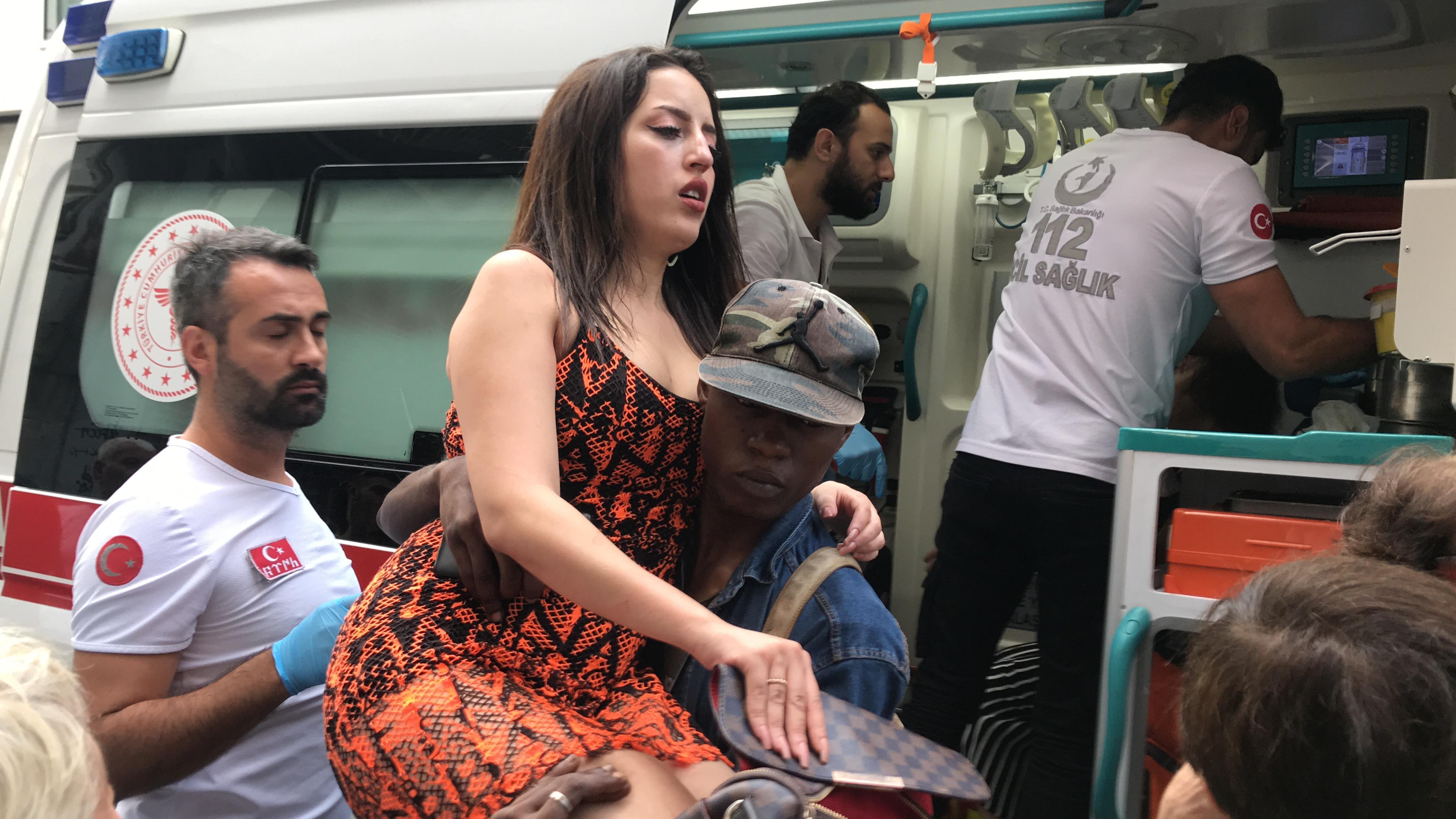 İstanbulda motosiklet dehşeti Yardım bile etmeden kaçtı
