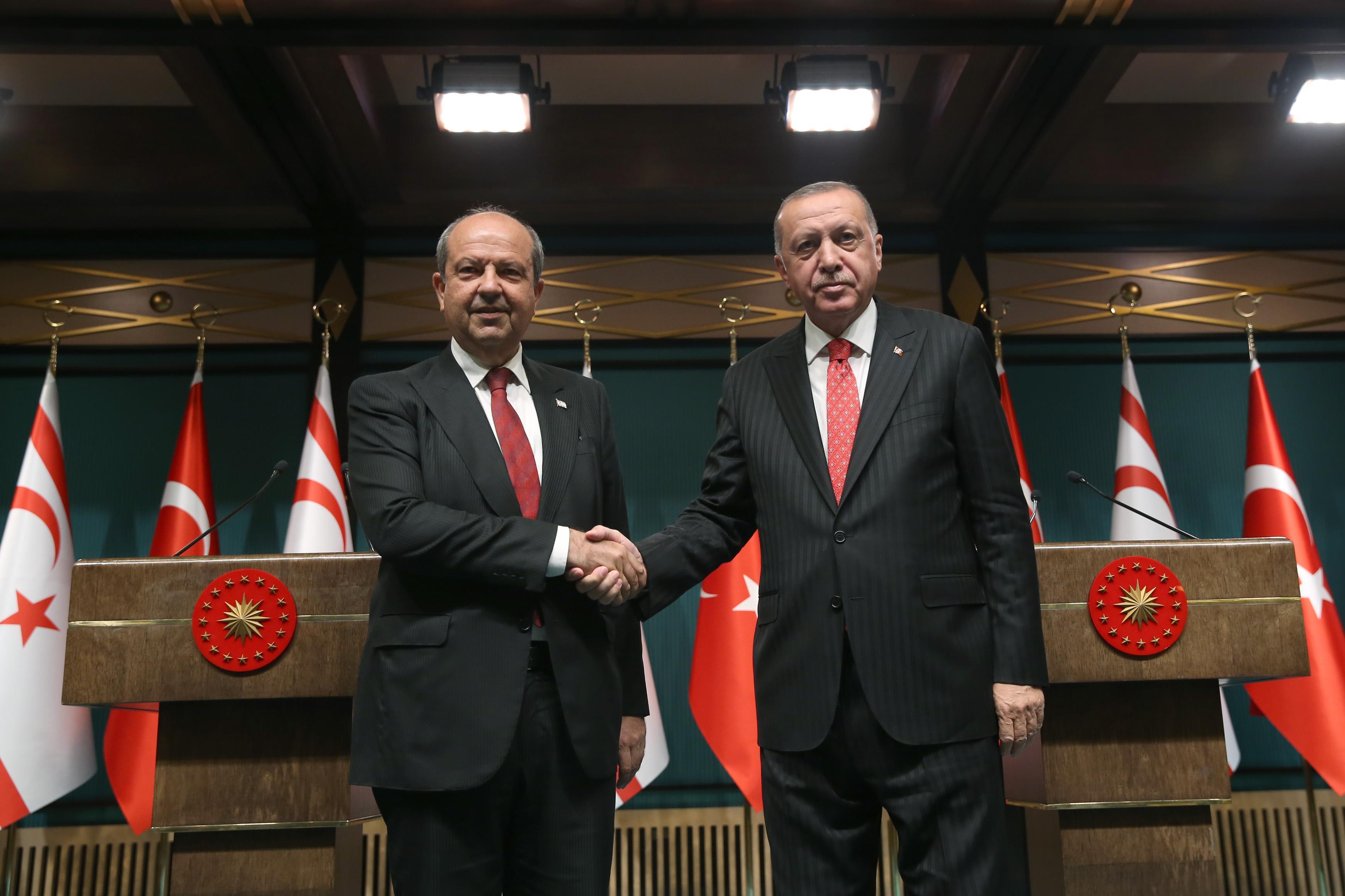 Cumhurbaşkanı Erdoğan: KKTC ile birlikte adımlar atmaya devam edeceğiz