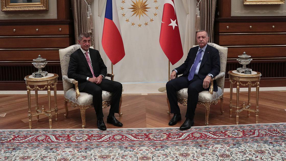 Çekya Başbakanı Andrej Babis Ankarada