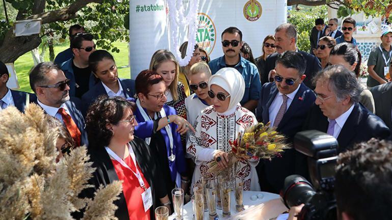 Emine Erdoğan: Ata Tohumu Projesi, tarımı milli bağımsızlığımızın anahtarı olarak gördüğümüzün de ifadesidir