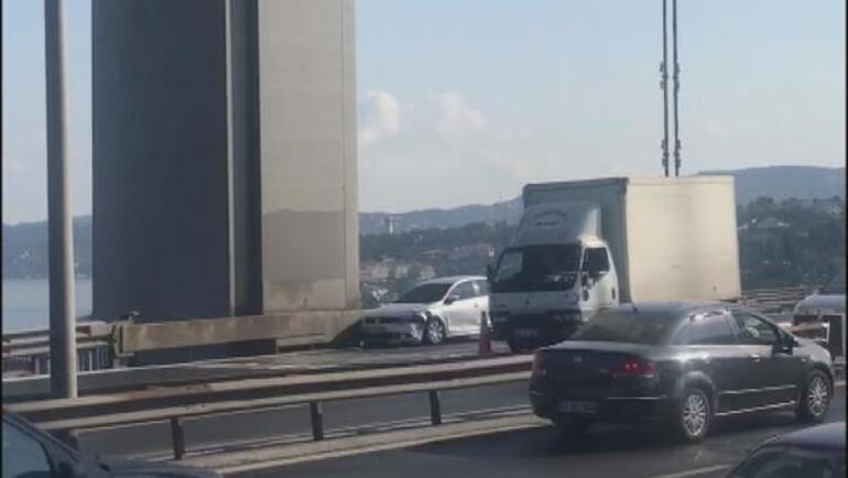 Fatih Sultan Mehmet Köprüsünde hareketli dakikalar: Gözaltılar var