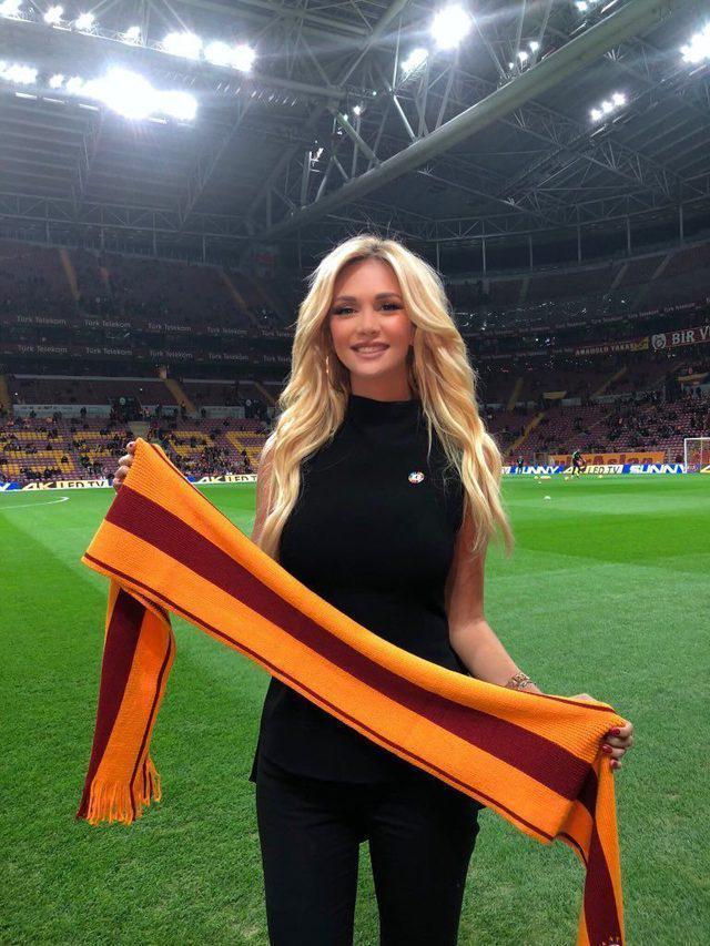 Victoria Lopyrevadan Galatasaraya destek mesajı