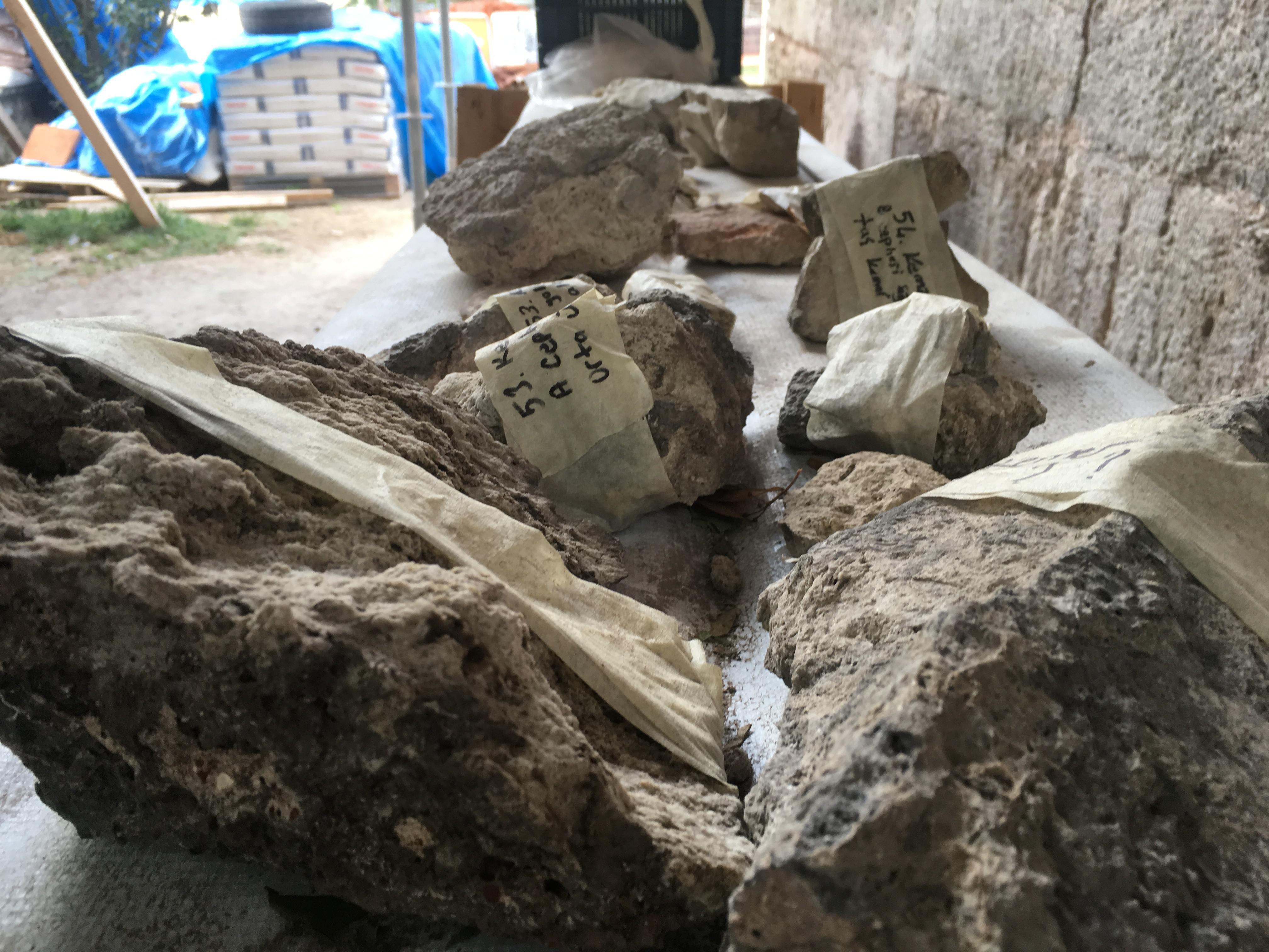 Bozdoğan Kemerinin restoresinde tarihi kalıntılar bulundu