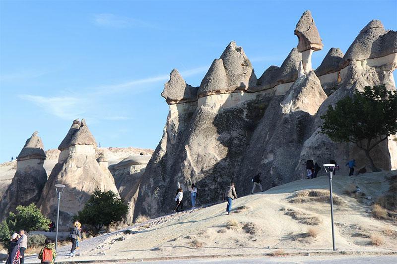 Kapadokyada turist rekoru kırıldı